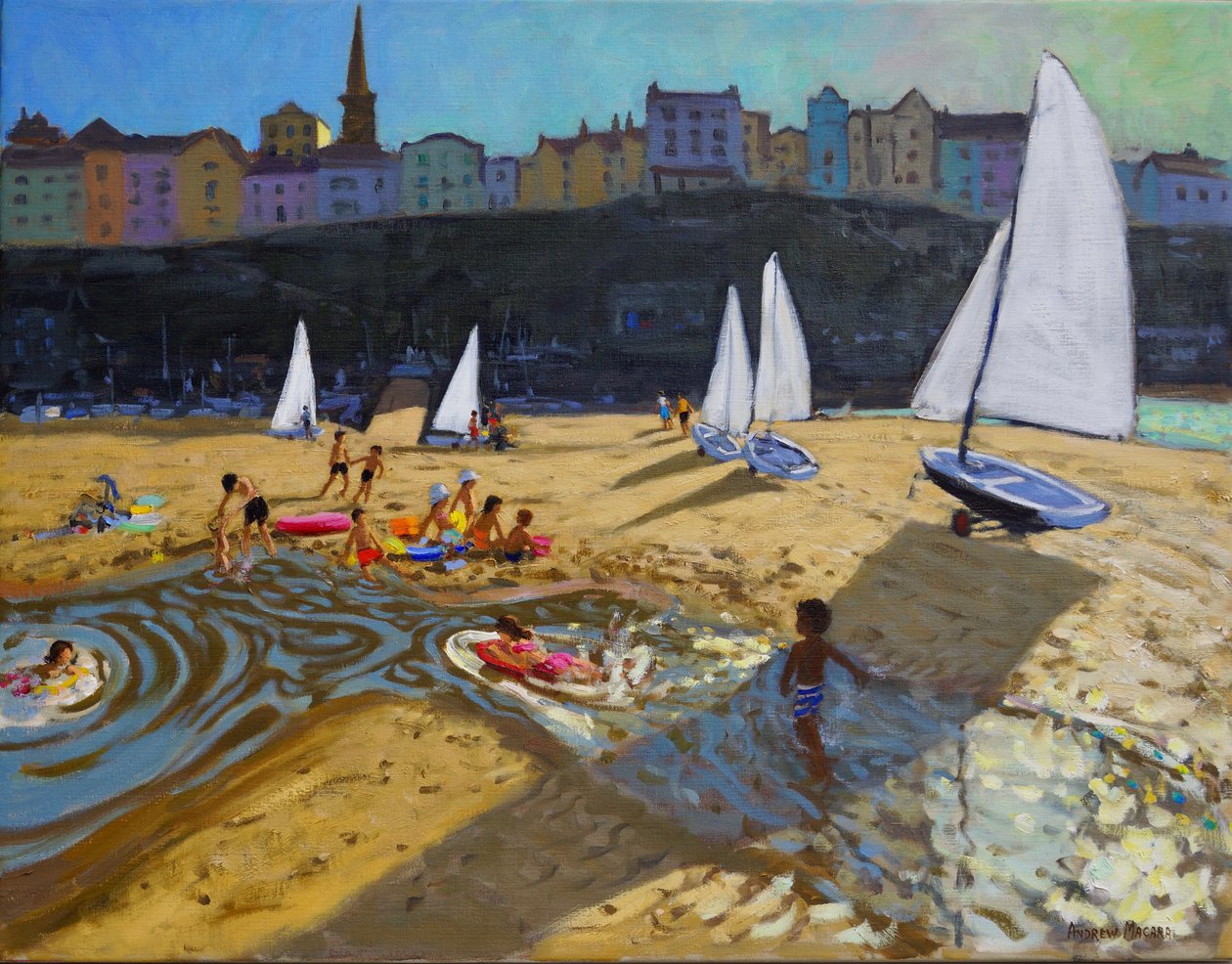 Tenby Regatta，2017年 作者 安德鲁·马卡拉（Andrew Macara）