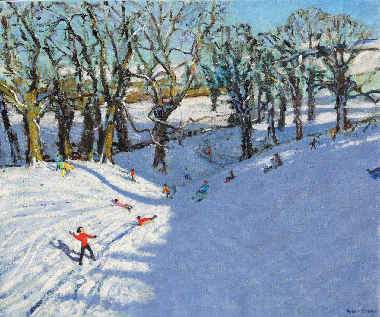 冬季，Rowsley，德比郡2014 作者 安德鲁·马卡拉（Andrew Macara）