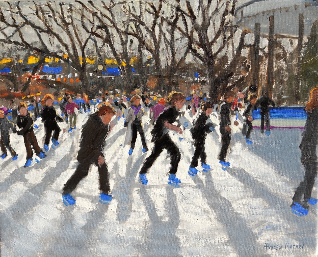 冬季仙境，海德公园，伦敦，2015， 作者 安德鲁·马卡拉（Andrew Macara）