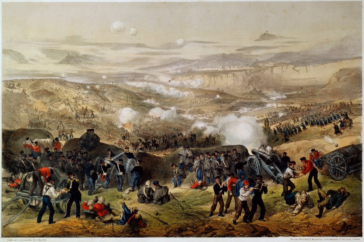 1854年11月5日，英克曼战役。 作者 安德鲁·麦克卢尔