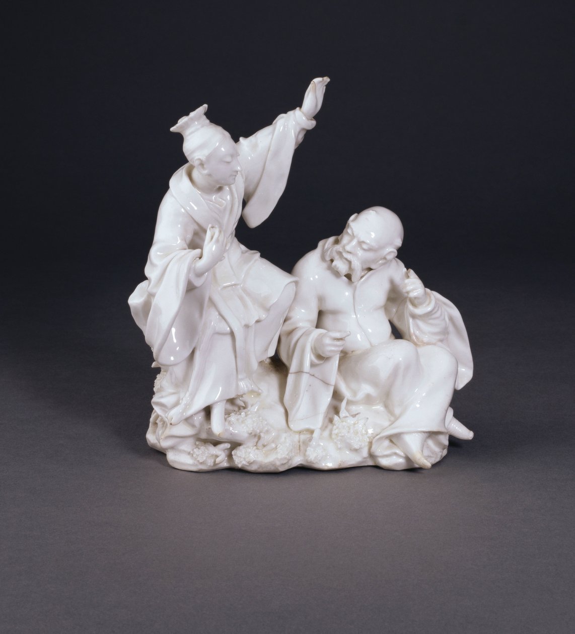 德比干边中国风乐队，象征着听觉中的某种感官，约c.1750-52（中国） 作者 安德鲁·普兰切（AndrewPlanché）