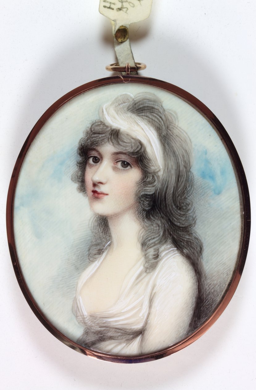 Henrietta Scott，蒂奇菲尔德侯爵夫人（珐琅）（另见 3076184） 作者 安德鲁·普利默（Andrew Plimer）