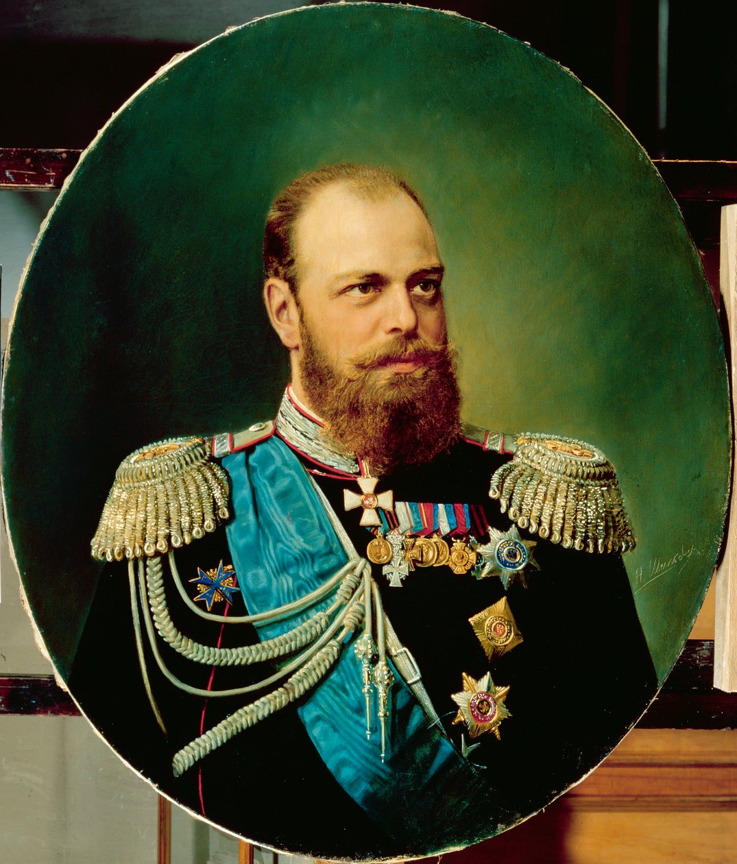 皇帝亚历山大三世（1845-94） 作者 安德烈·尼古拉耶维奇·谢尔德（Andrey Nikolayevich Shilder）