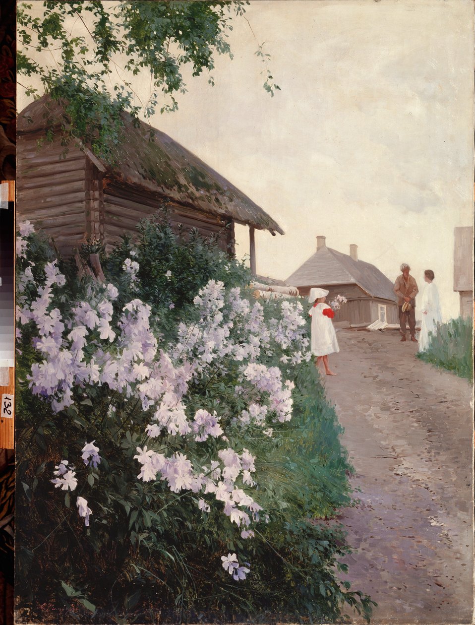 芬兰的乡间别墅 - 安德烈-尼古拉耶维奇-希尔德（1861-1919）的油画 - 俄罗斯艺术 作者 安德烈·尼古拉耶维奇·谢尔德（Andrey Nikolayevich Shilder）