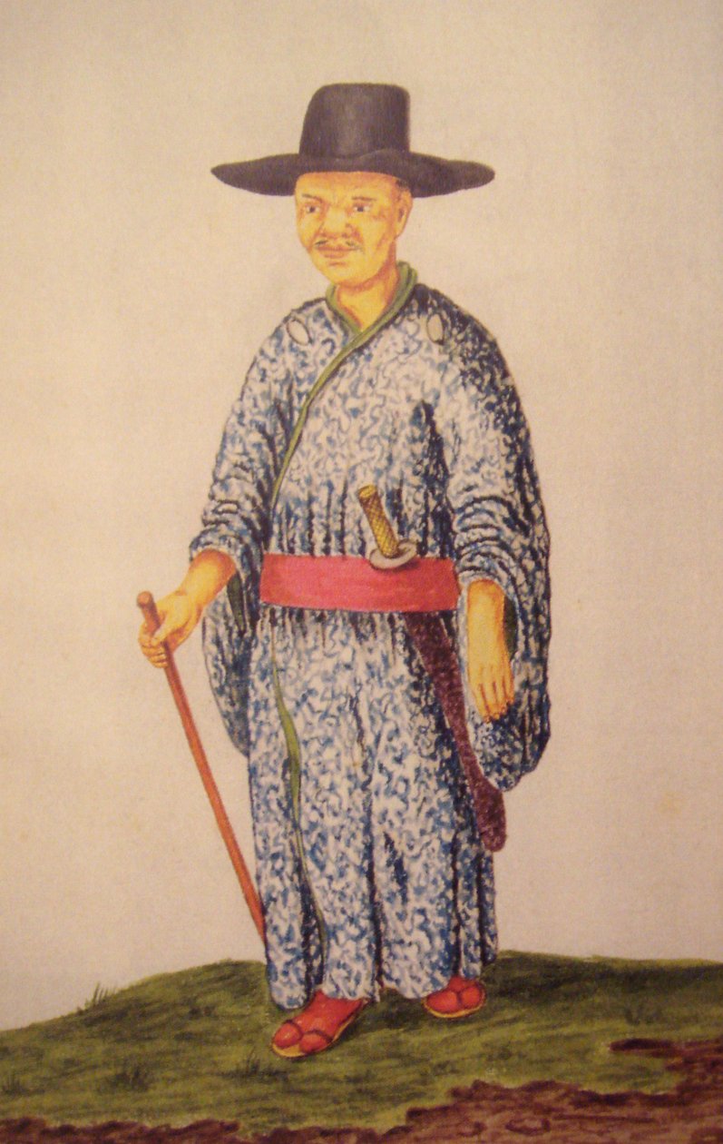 约 1656 年雅加达的日本基督徒，作者 Andries Beeckman 作者 安德斯·贝克曼