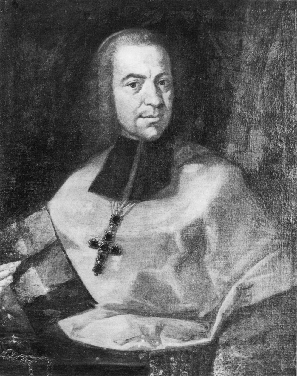 Franz Konrad von Rodt的肖像（1706-1775） 作者 当归考夫曼