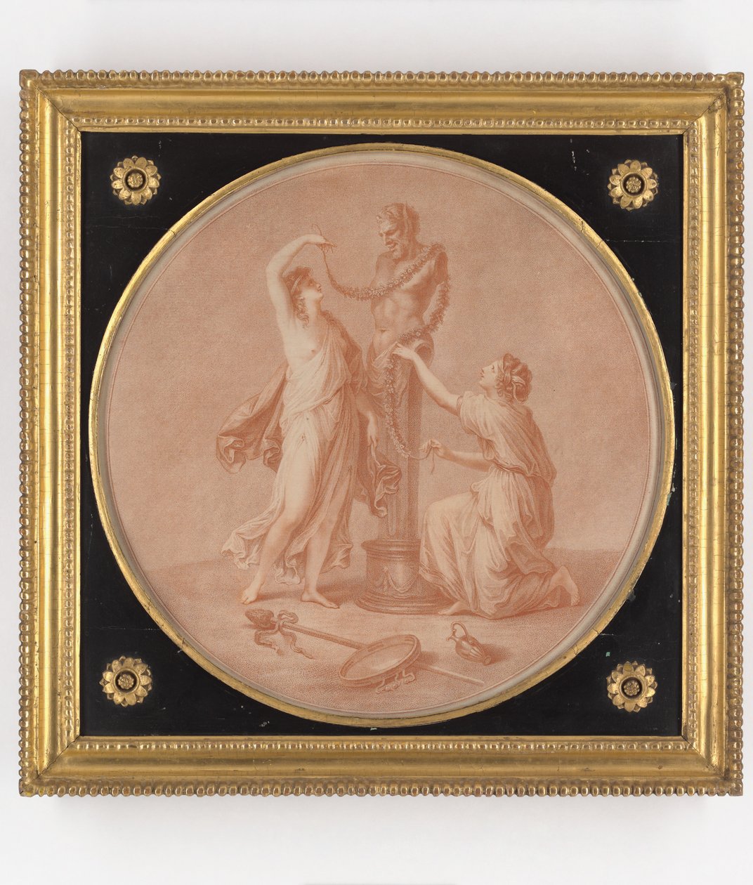1776年威廉·韦恩·赖兰（William Wynne Ryland）创作的“平底锅牺牲”（Sacrifice to Pan） 作者 当归考夫曼