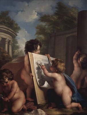 建筑（布面油画） 作者 当归 (attr. To) Kauffmann