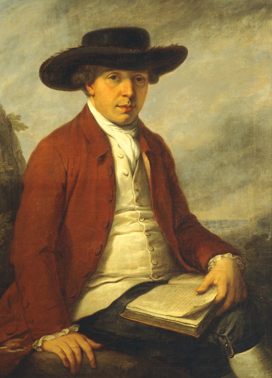 安吉里卡-考夫曼(Angelica Kauffmann)的《多米尼克-西里罗医生》(Doctor Domenico Cirillo) (1741-1807) 作者 当归考夫曼