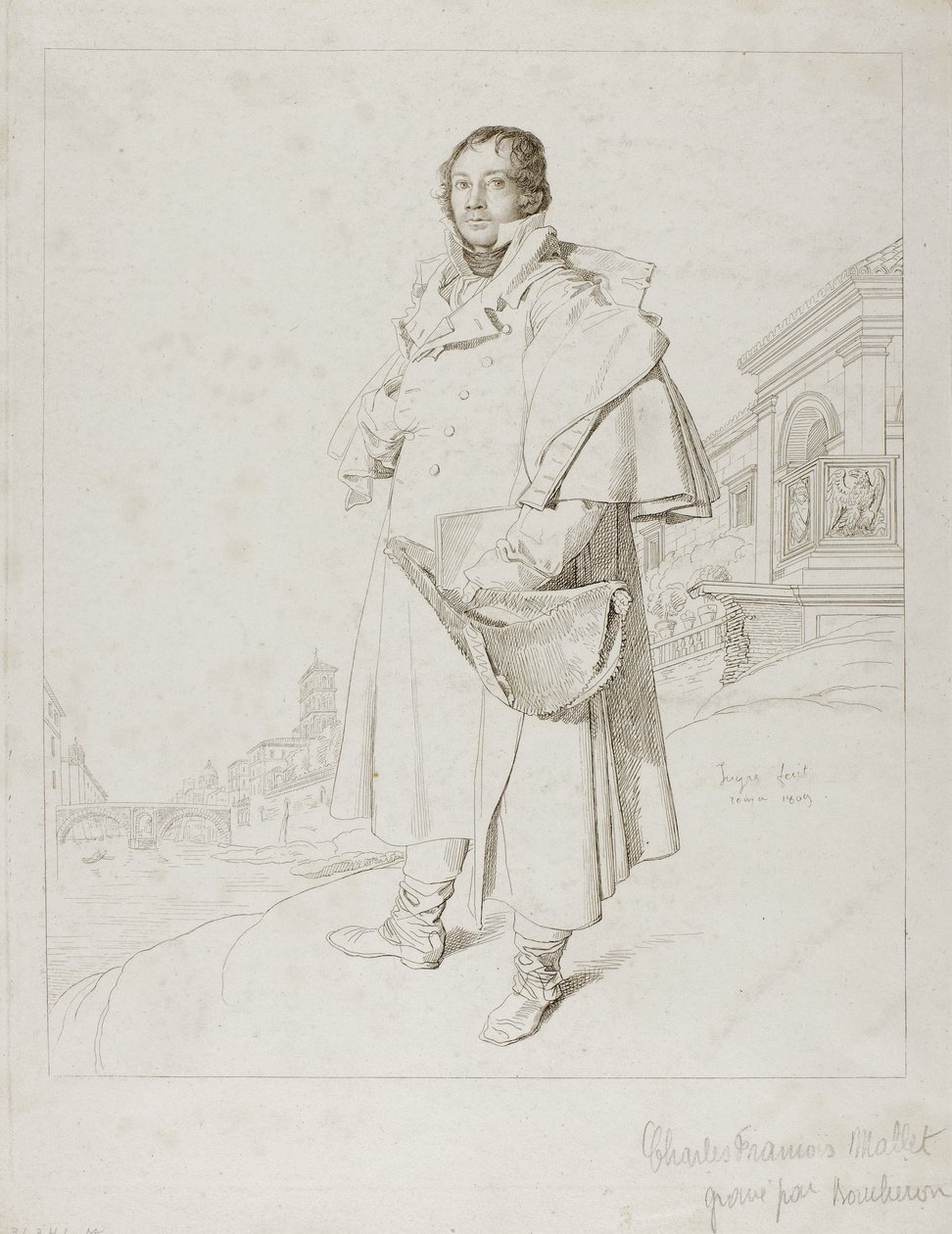 查尔斯·弗朗索瓦·马莱（Charles Francois Mallet），约1809年 作者 安杰洛·布彻龙（Angelo Boucheron）