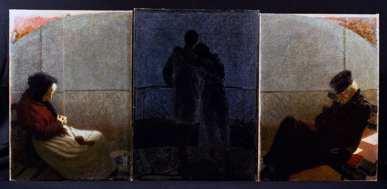 梦想与现实 作者 安吉洛·莫贝利（Angelo Morbelli）
