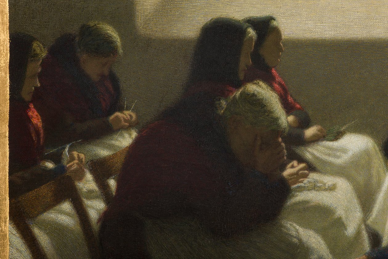 空椅子，1903年 作者 安吉洛·莫贝利（Angelo Morbelli）