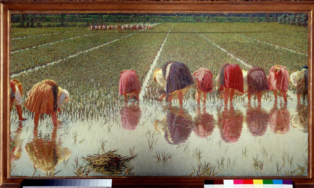 80 美分！ - 布面油画 作者 安吉洛·莫贝利（Angelo Morbelli）