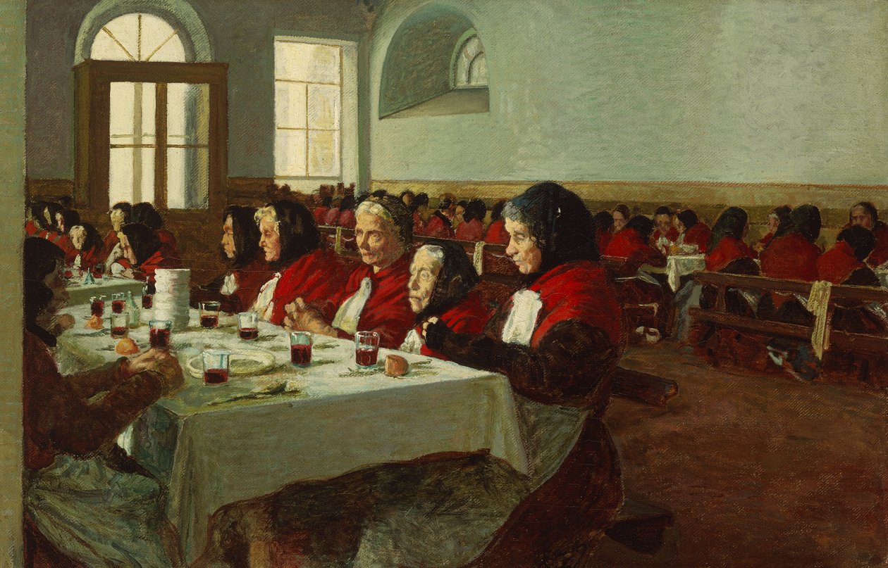 我记得当我还是个小女孩的时候 作者 安吉洛·莫贝利（Angelo Morbelli）