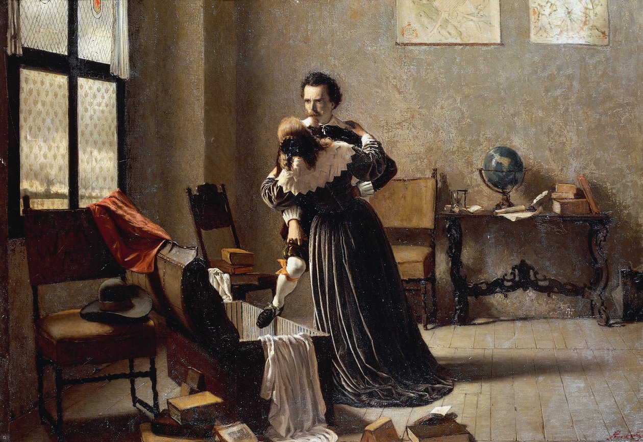 逃亡》，安吉洛-莫贝利（1853-1919）著 作者 安吉洛·莫贝利（Angelo Morbelli）