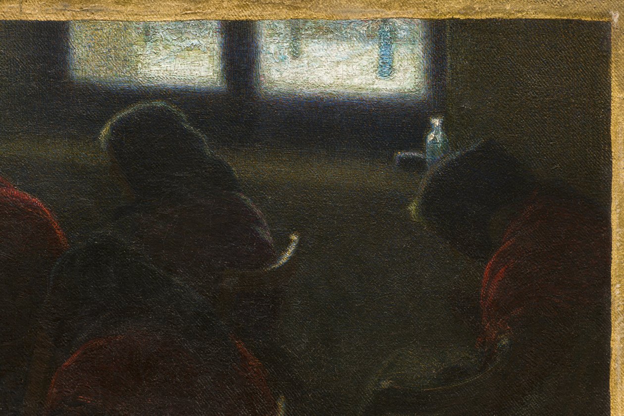 1903年冬季午睡 作者 安吉洛·莫贝利（Angelo Morbelli）