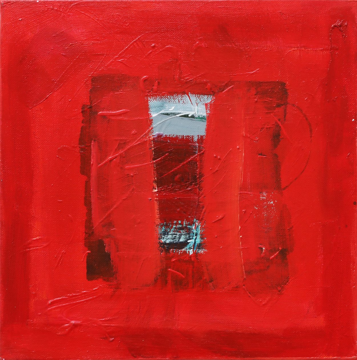 日场》，2021 年（丙烯酸画布） 作者 安吉·肯伯（Angie Kenber）