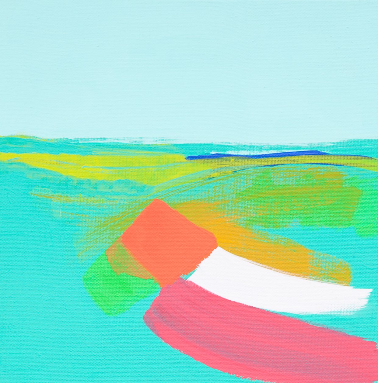 Mist over the Landscape II, 2014 作者 安吉·肯伯（Angie Kenber）