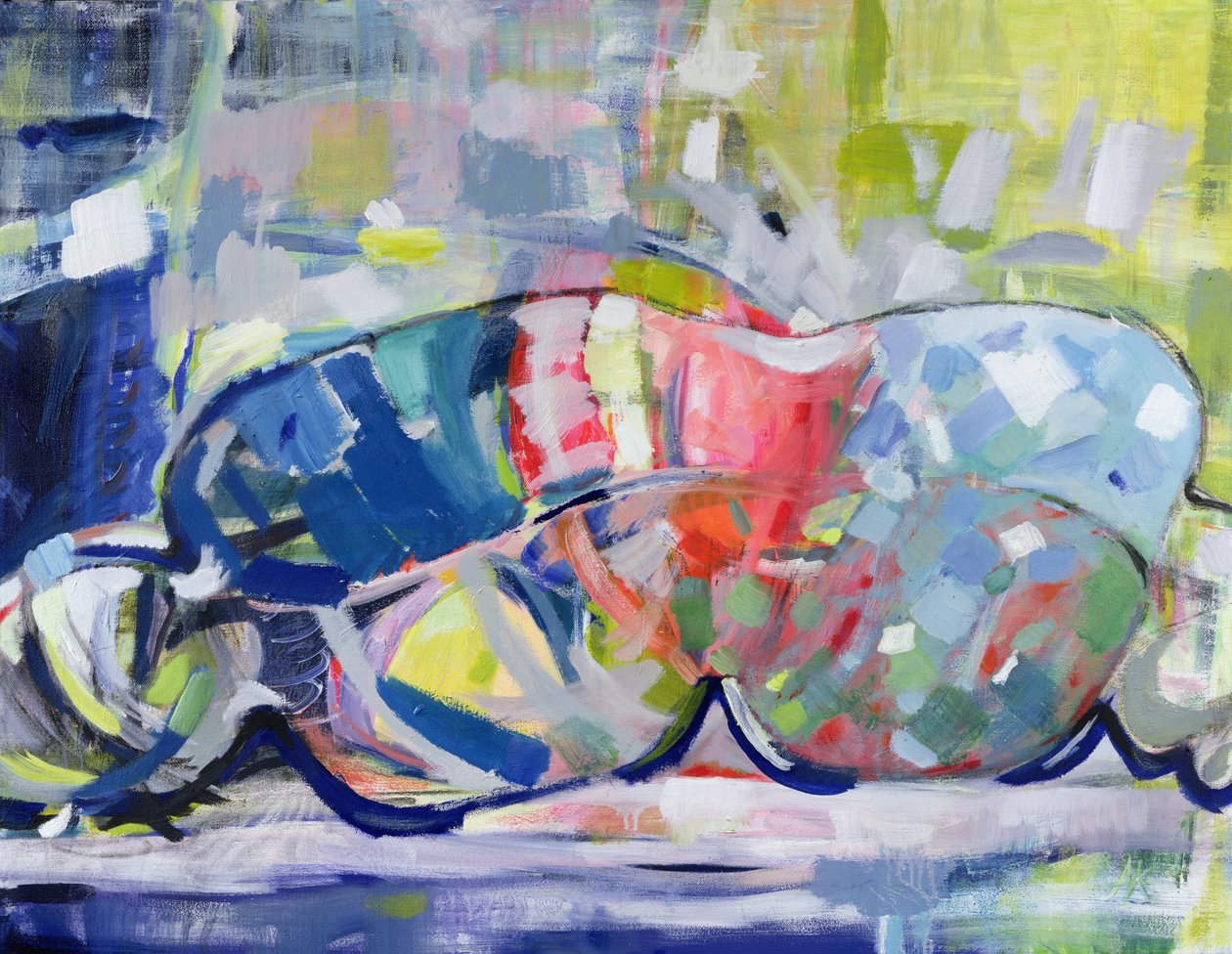Reclining Nude, 2008 作者 安吉·肯伯（Angie Kenber）