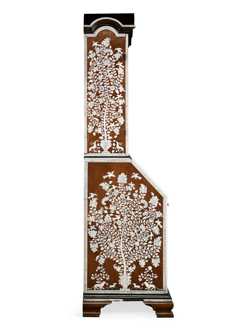 局内阁，维扎加帕塔姆，约1720-30年（象牙，柚木，乌木和to） 作者 盎格鲁印度学校