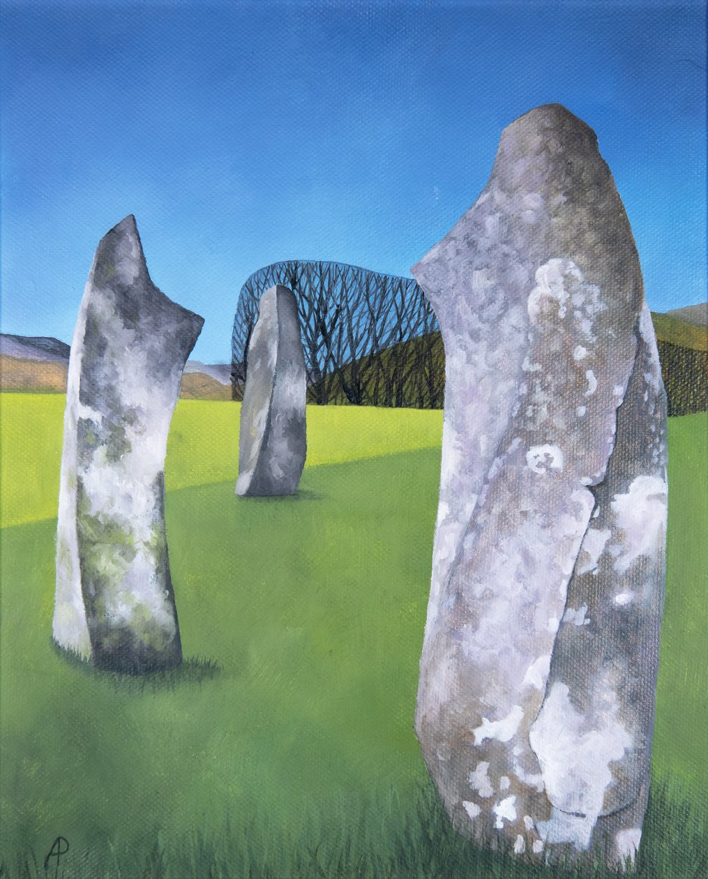 Kilmartin Stones 2,2018 作者 安脑