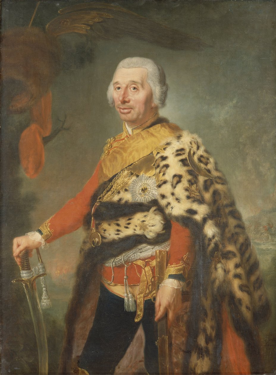 冯·齐滕将军，1769年 作者 安娜·多萝西亚Therbusch