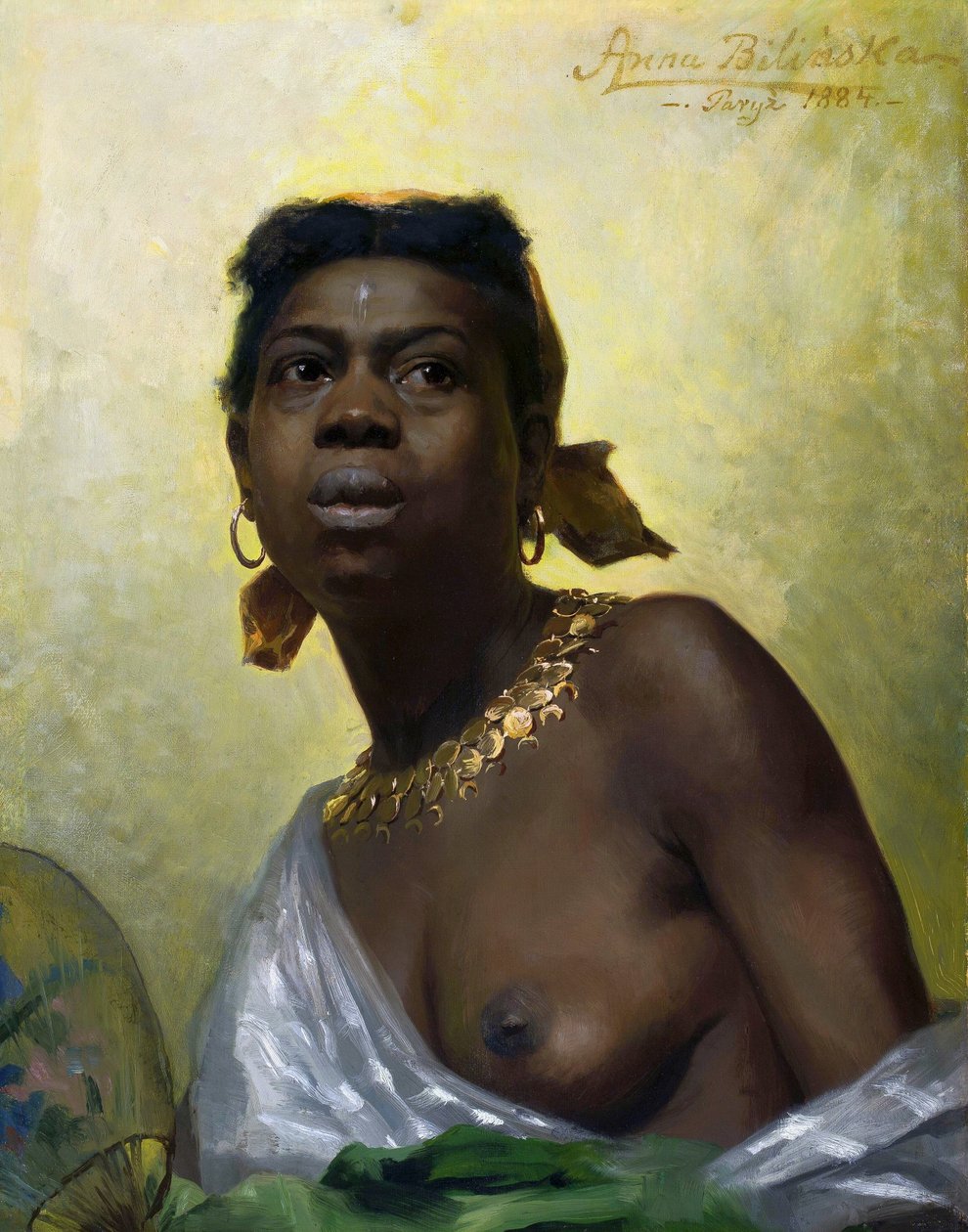 波兰语  Murzynka A Black Woman. 作者 安娜·比林斯卡（AnnaBilińska）Bohdanowicz
