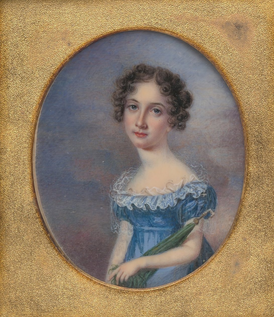莎拉·安·贝克（Sarah Ann Beck），ca。 1818年。 作者 安娜·克莱普尔·皮尔