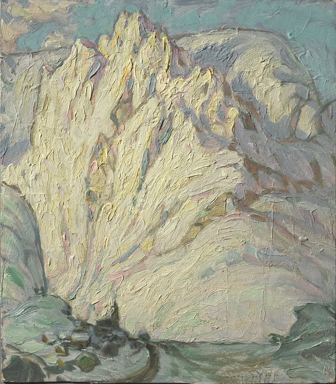 雪山。罗弗敦研究，1930年 作者 安娜·卡塔琳娜·博伯格