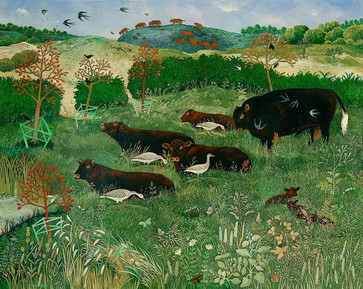 虫子做普拉提，2011 年（丙烯酸树脂） 作者 