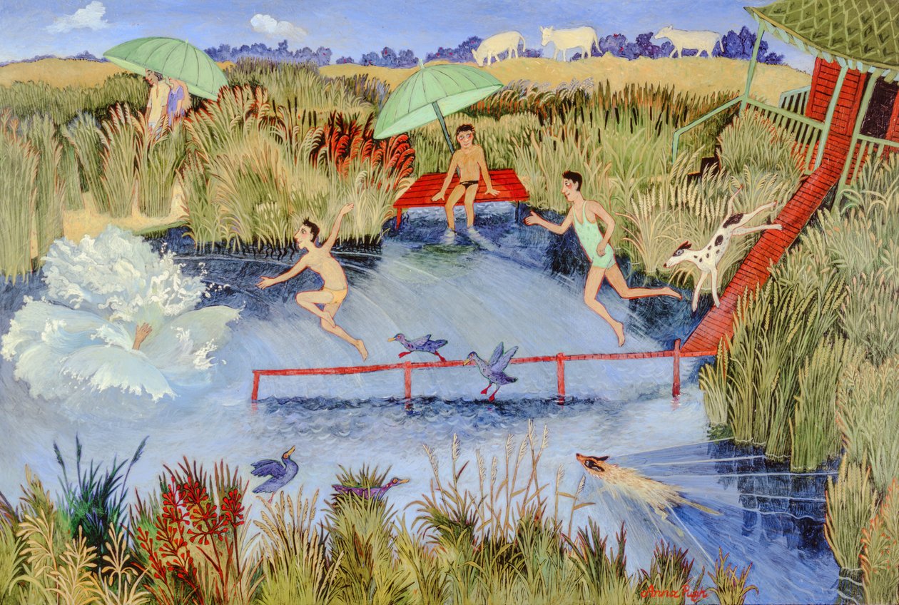 热天，2009 年（丙烯） 作者 