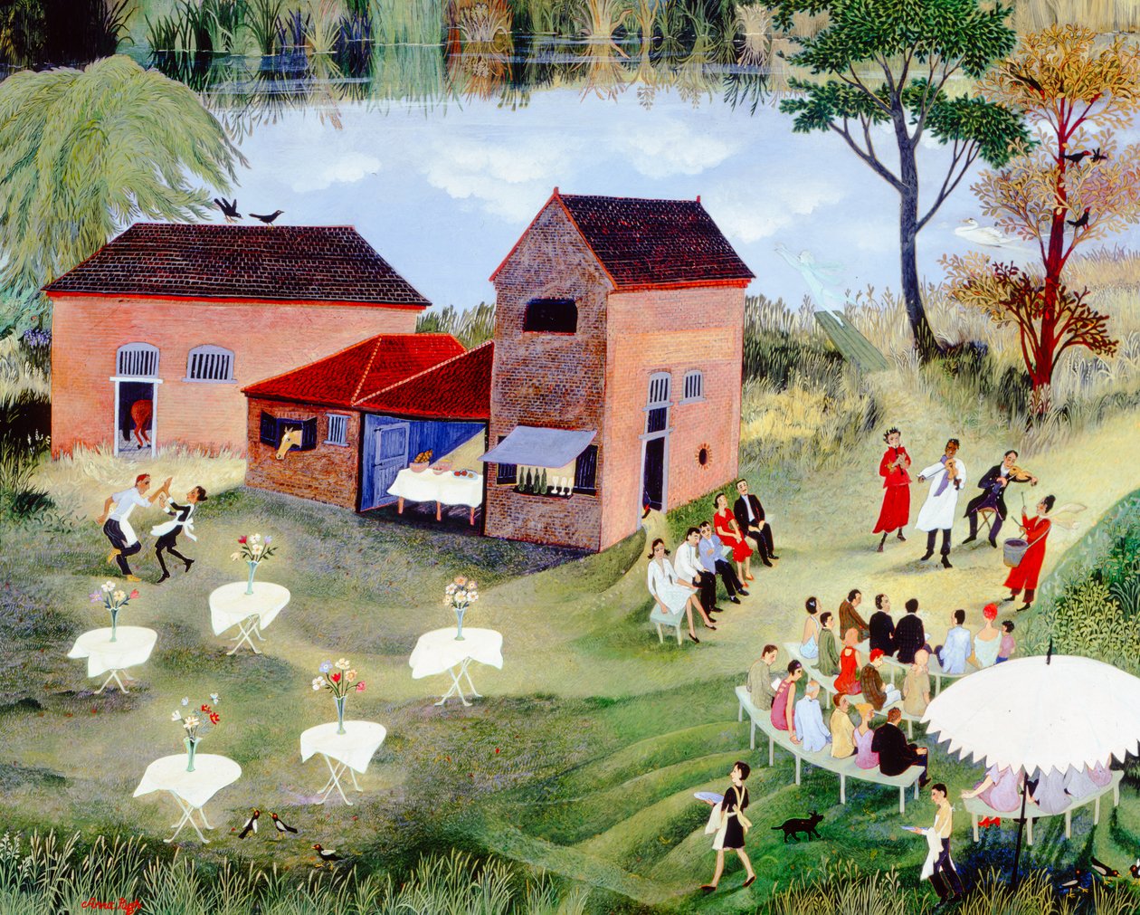 心情，2004 年（压克力） 作者 