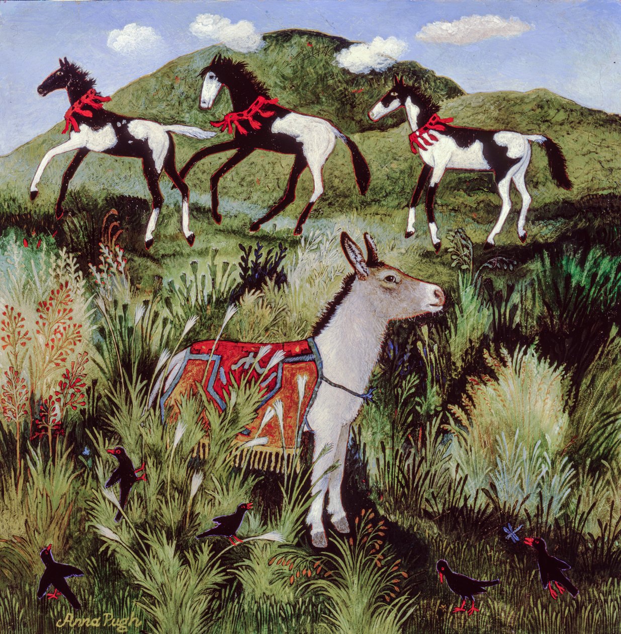 低云，2003 年（丙烯） 作者 