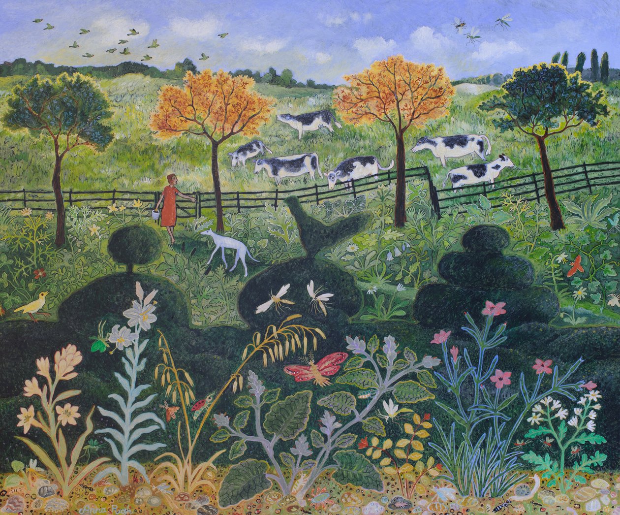 近与远，2015（丙烯） 作者 