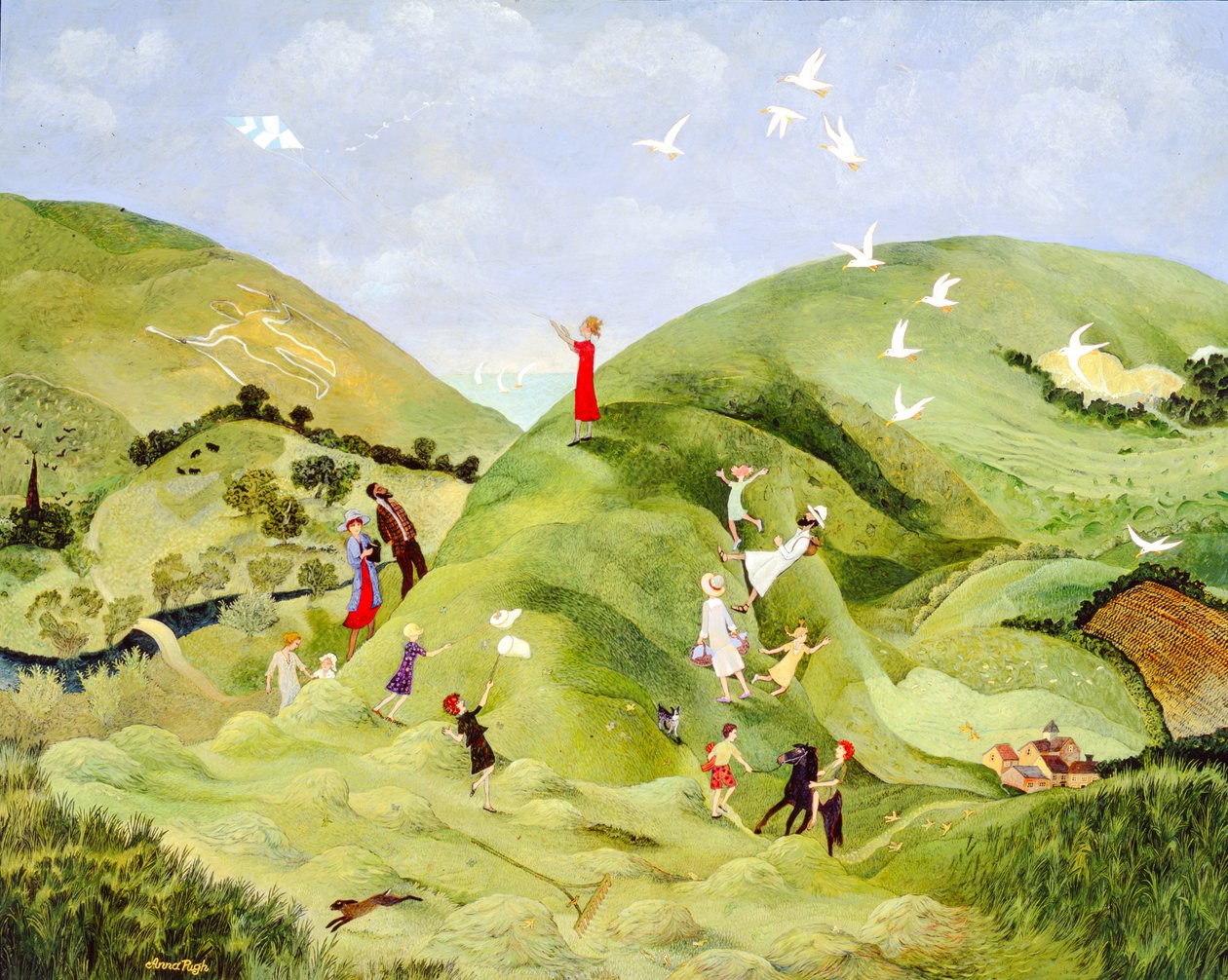 计划中的野餐，2004 年（丙烯画） 作者 