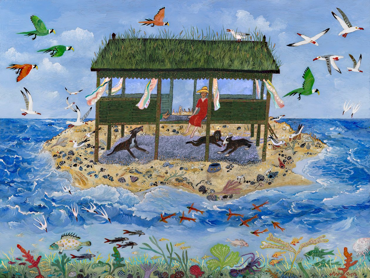 第七天堂，2013 年（丙烯） 作者 