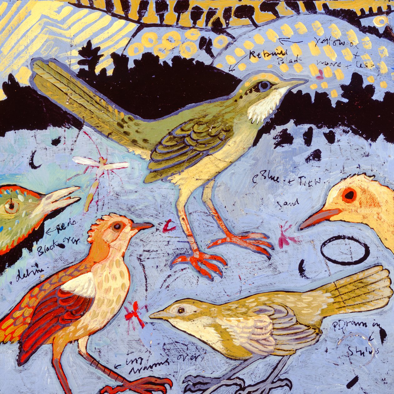 小鸟》，2006 年（丙烯） 作者 