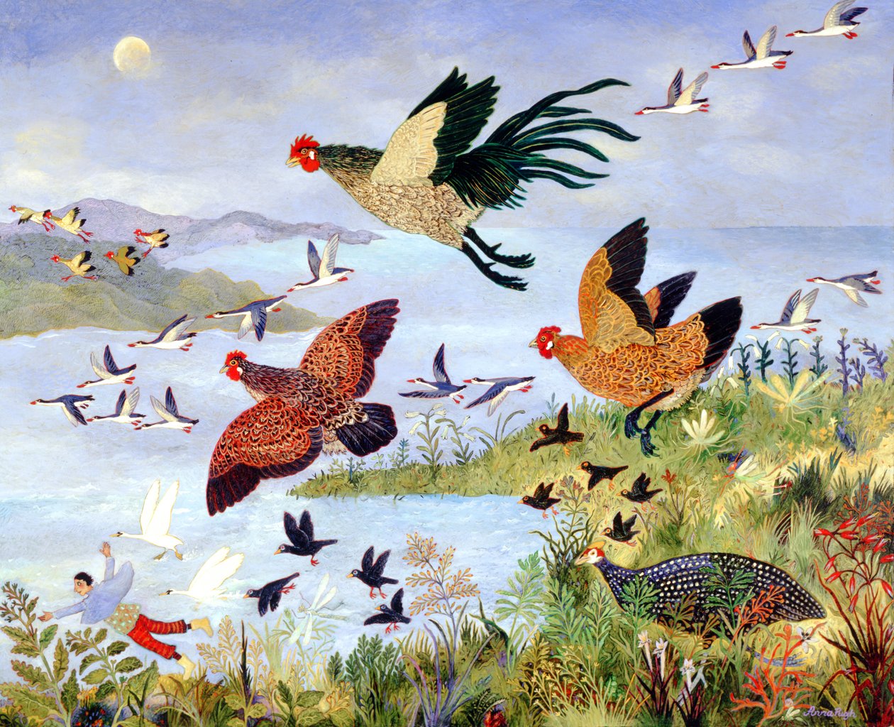 野性的呼唤》，2008 年（丙烯画） 作者 
