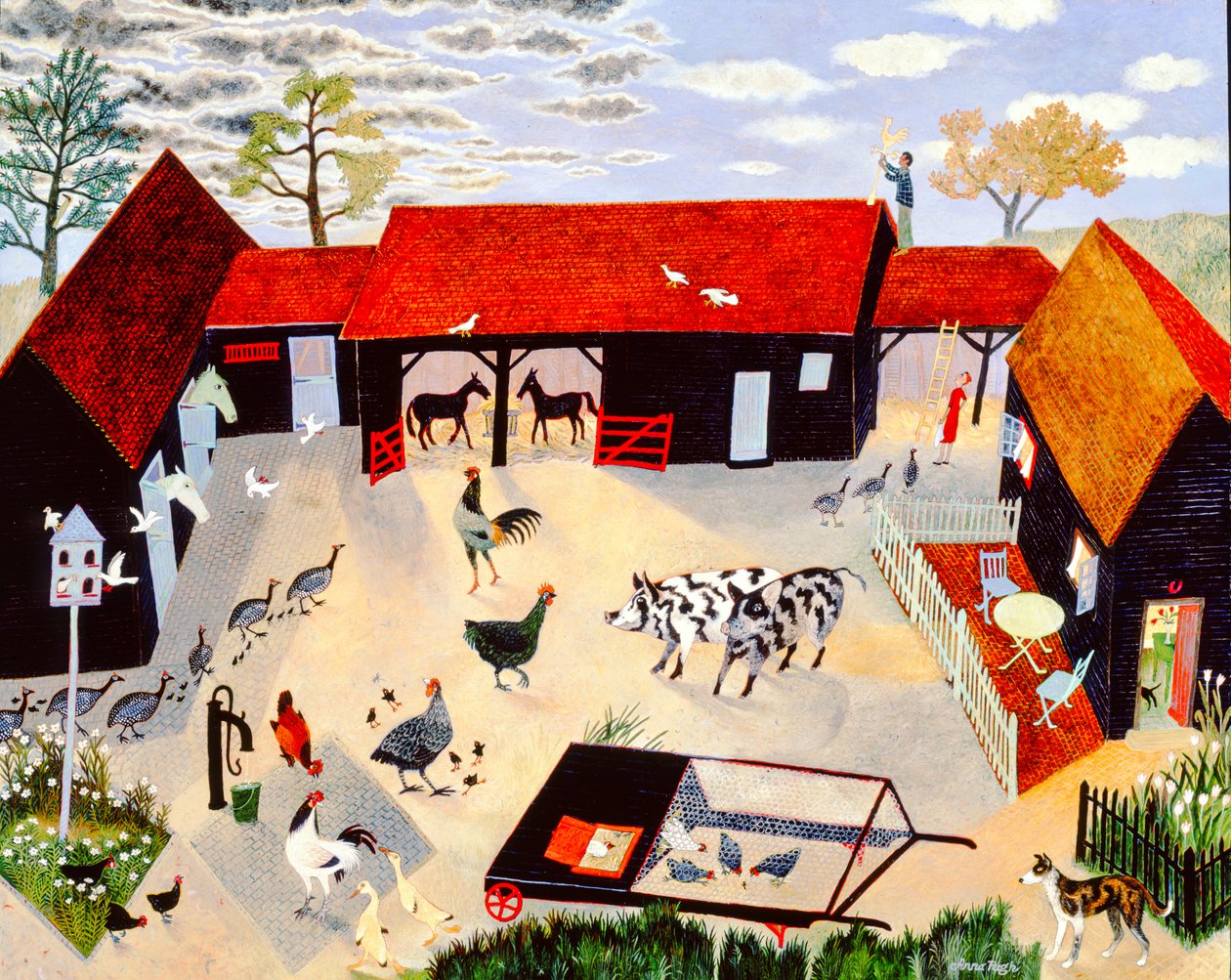 向上一点》，2004 年（丙烯酸树脂） 作者 
