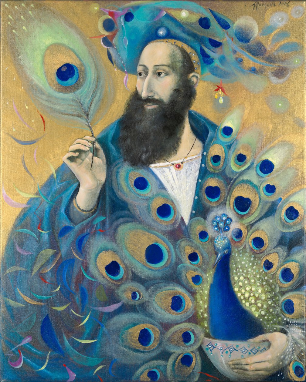 宝瓶座》，2006 年（比利时亚麻布油画） 作者 安娜尔·阿内莉亚·巴甫洛娃