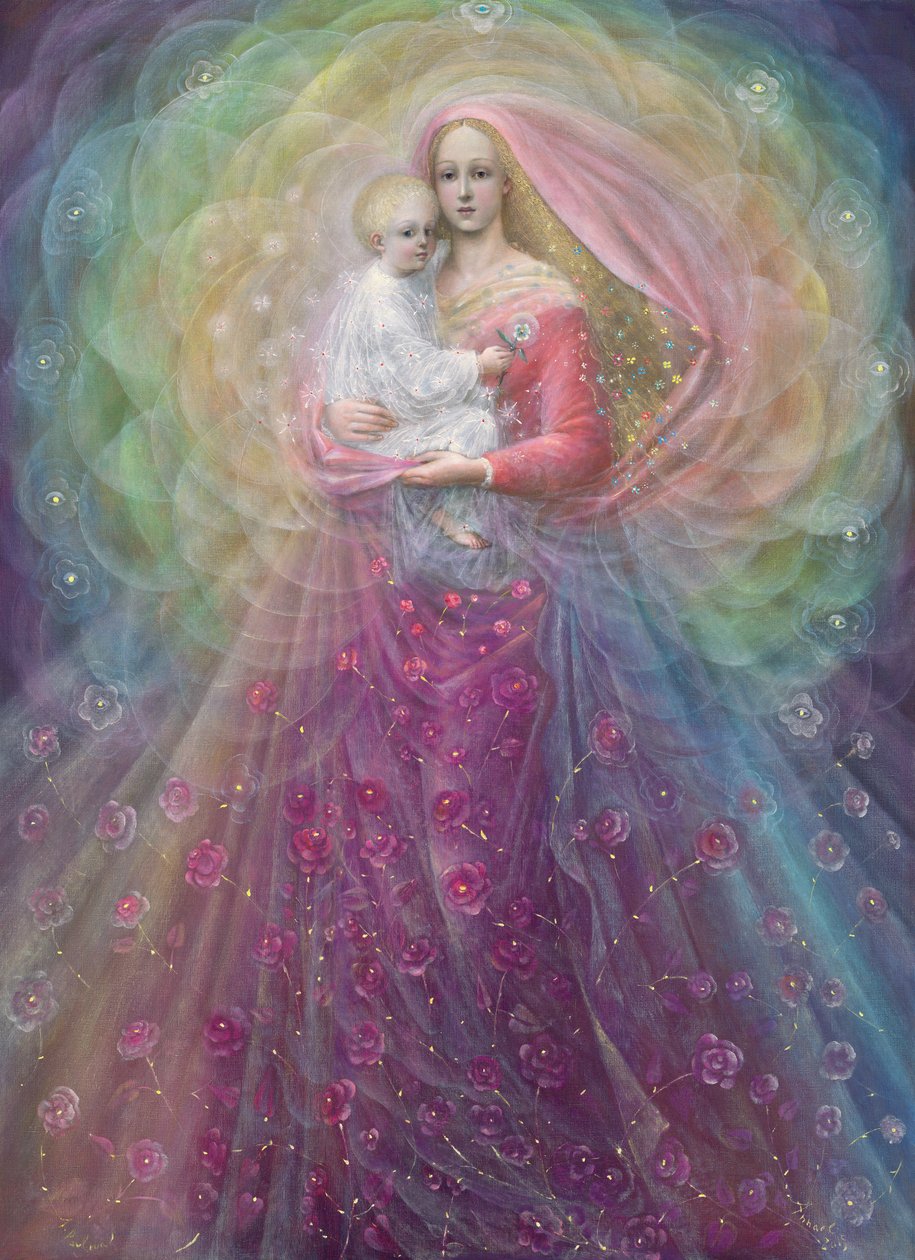Ora pro nobis，2015 年（比利时亚麻布上的油画） 作者 安娜尔·阿内莉亚·巴甫洛娃