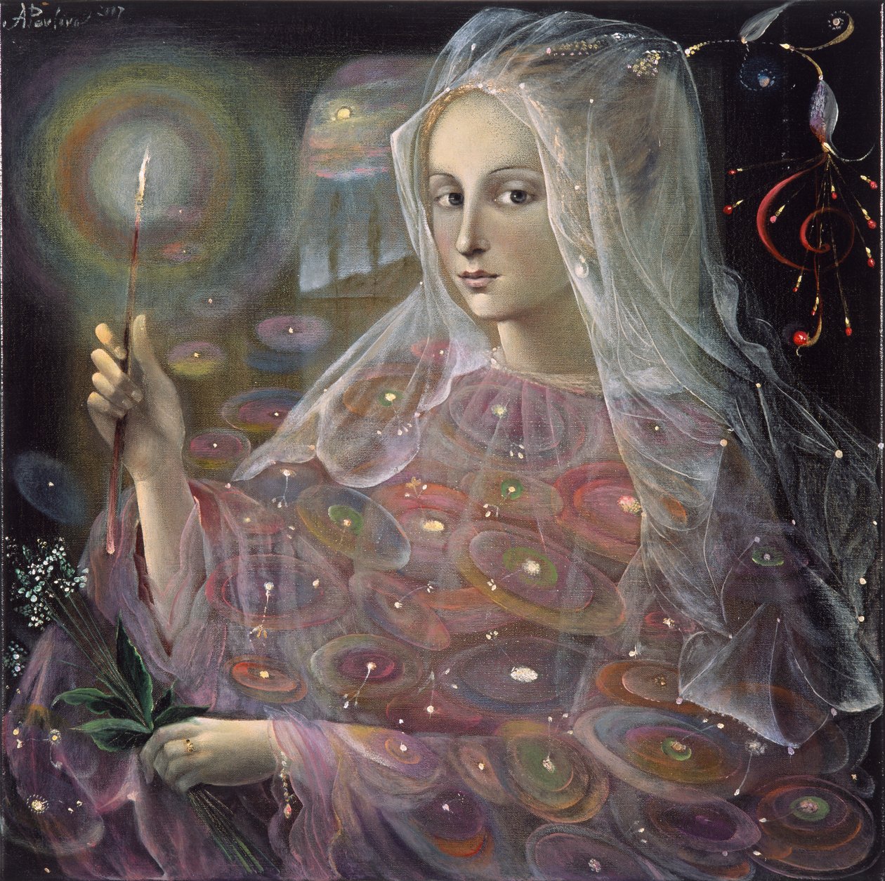 人马座》，2007 年（比利时亚麻布上的油画） 作者 安娜尔·阿内莉亚·巴甫洛娃