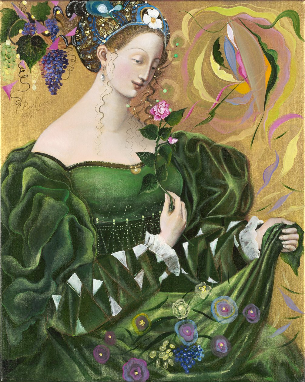 处女座》，2006 年（比利时亚麻布上的油画） 作者 安娜尔·阿内莉亚·巴甫洛娃