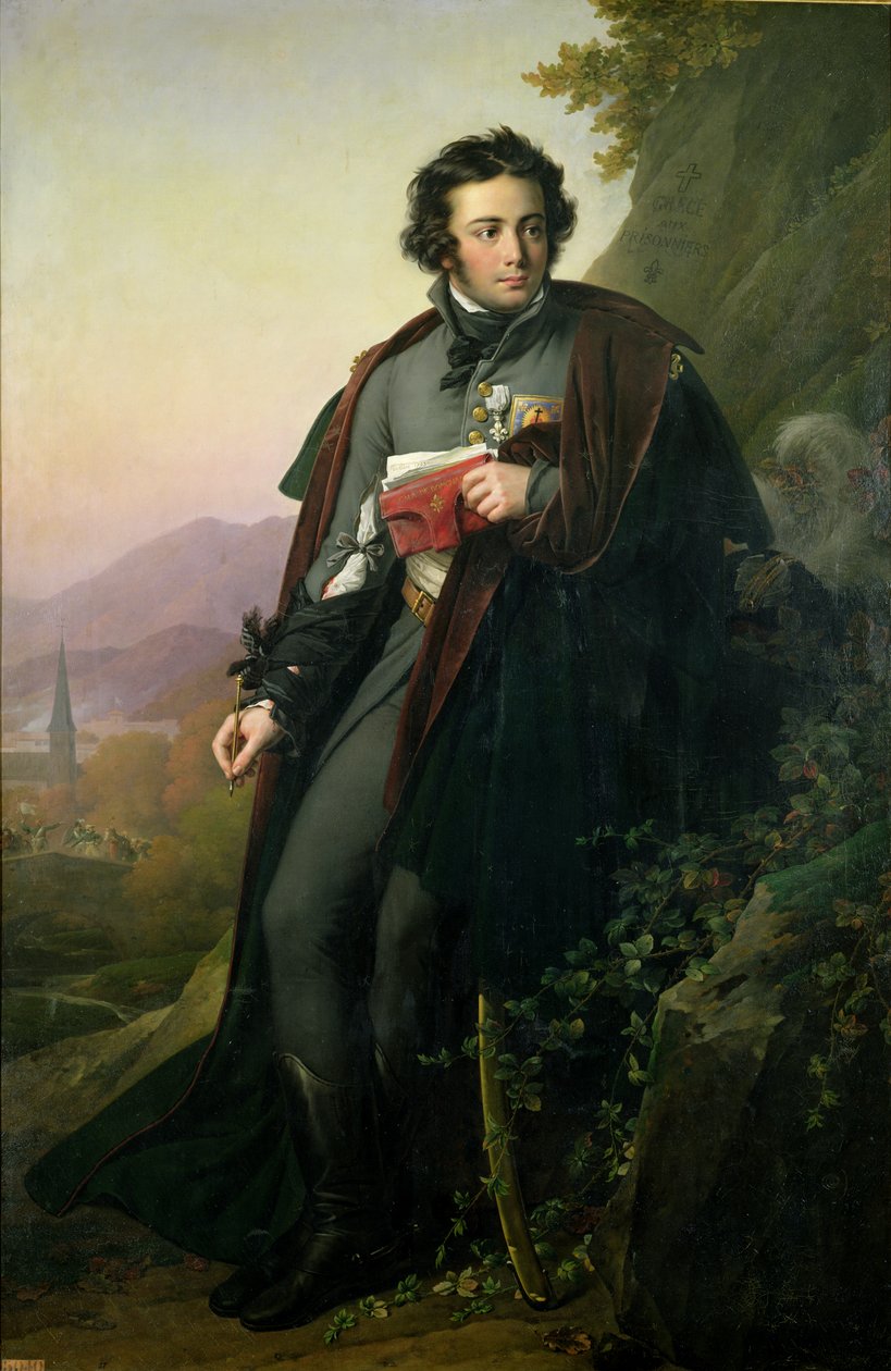 Bonchamps的Charles-Artus（1760-93）1824 作者 安妮·路易斯·吉罗代德·鲁西·特里森