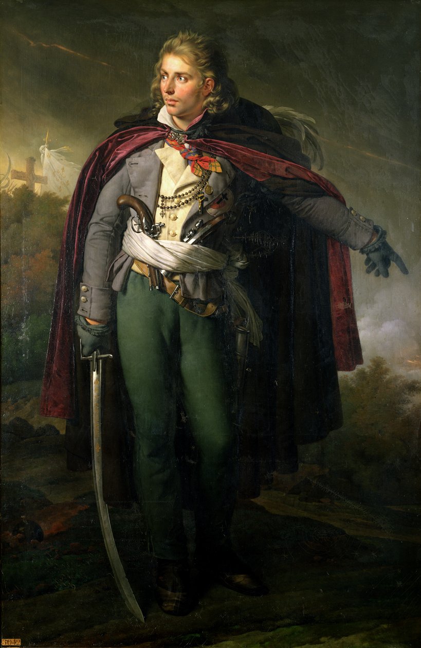 Jacques Cathelineau（1759-93）1824 作者 安妮·路易斯·吉罗代德·鲁西·特里森