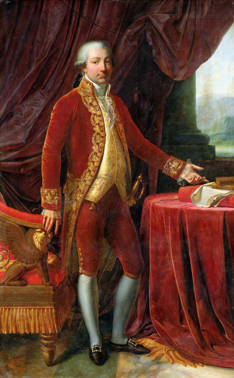 Charles-Marie Bonaparte的肖像（1746-85）1805 作者 安妮·路易斯·吉罗代德·鲁西·特里森