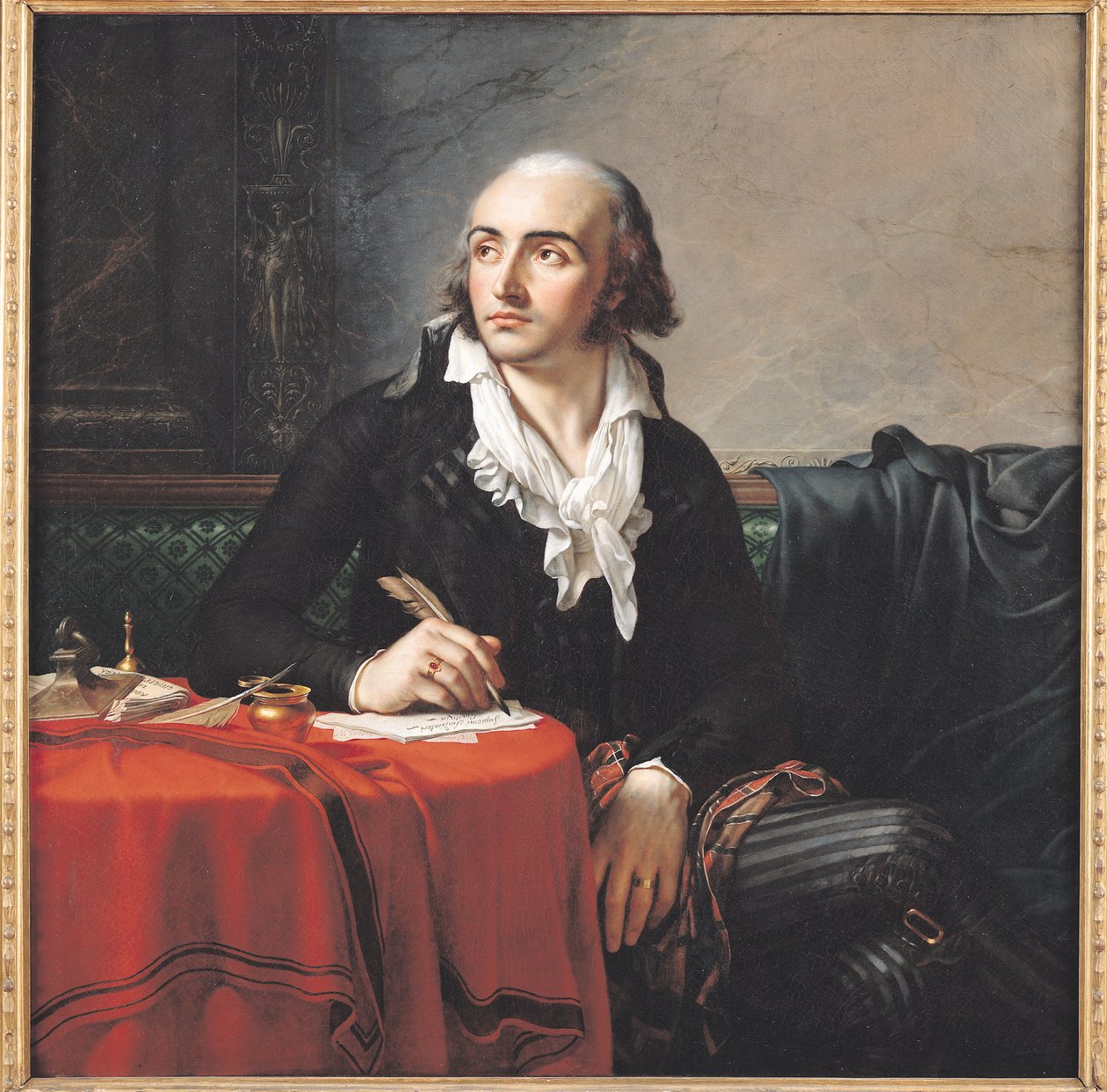 Giuseppe Fravega（1763-1833）1795年的肖像 作者 安妮·路易斯·吉罗代德·鲁西·特里森