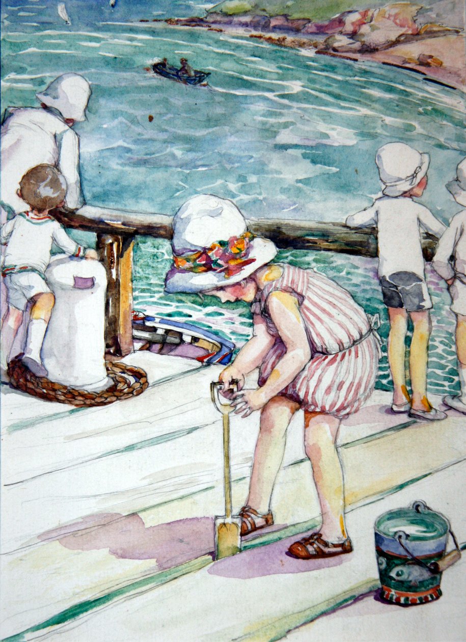 伊万杰琳如何在1929年失去她的锹（wc在纸上） 作者 安妮·安德森（Anne Anderson）