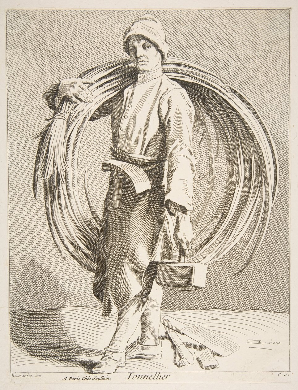 库珀，1742年。 作者 安妮·克劳德·菲利普·德·卡勒斯