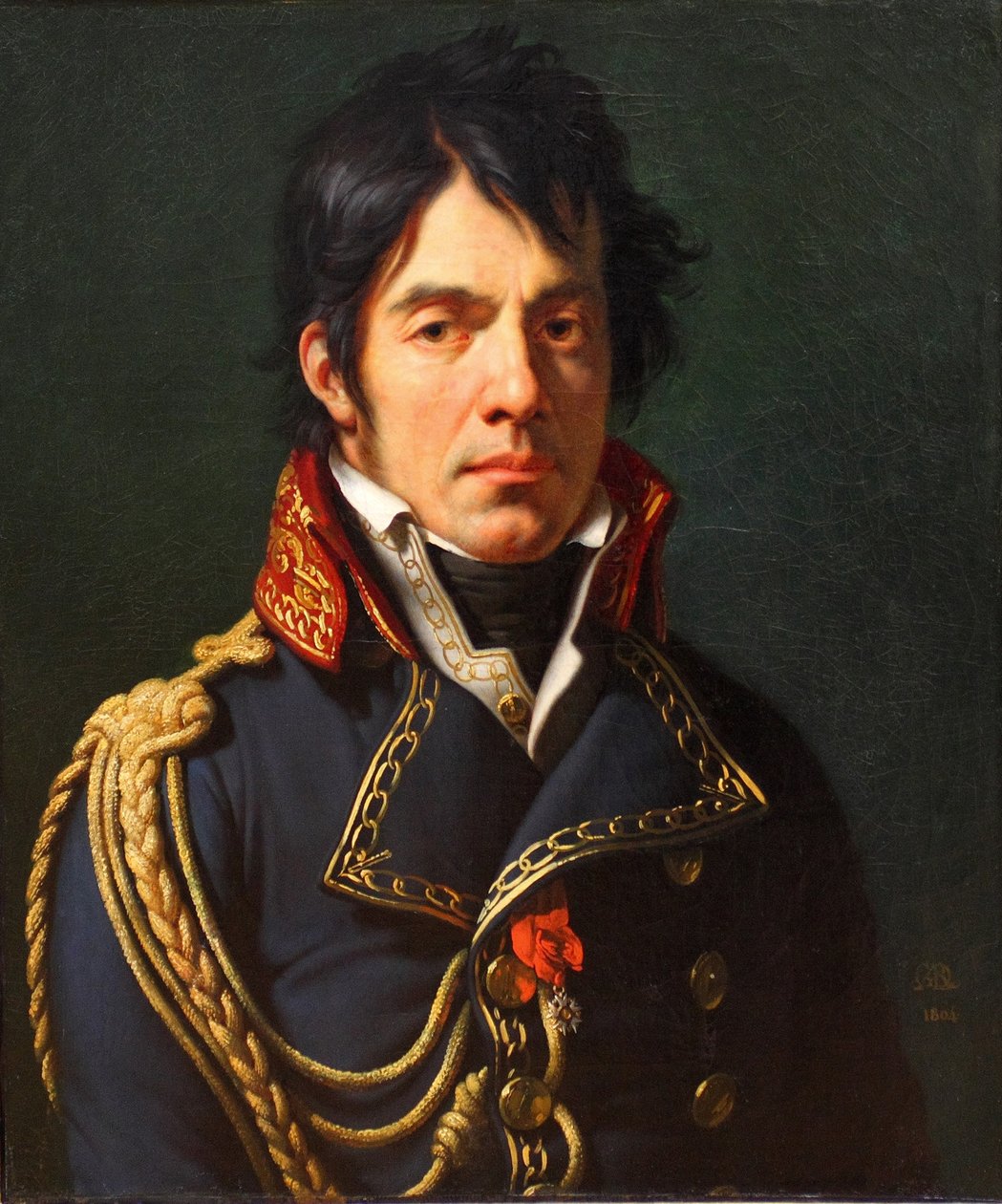 多米尼克·让·拉里（Dominique Jean Larrey）肖像1766-1842，1804年 作者 安妮·路易斯·吉罗代德·鲁西·特里森